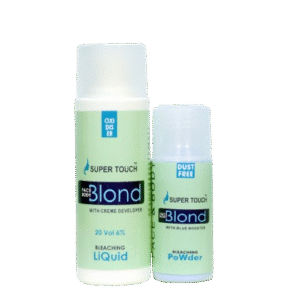 Super Touch Blond - Blue Skin Polish Pair (Small)
