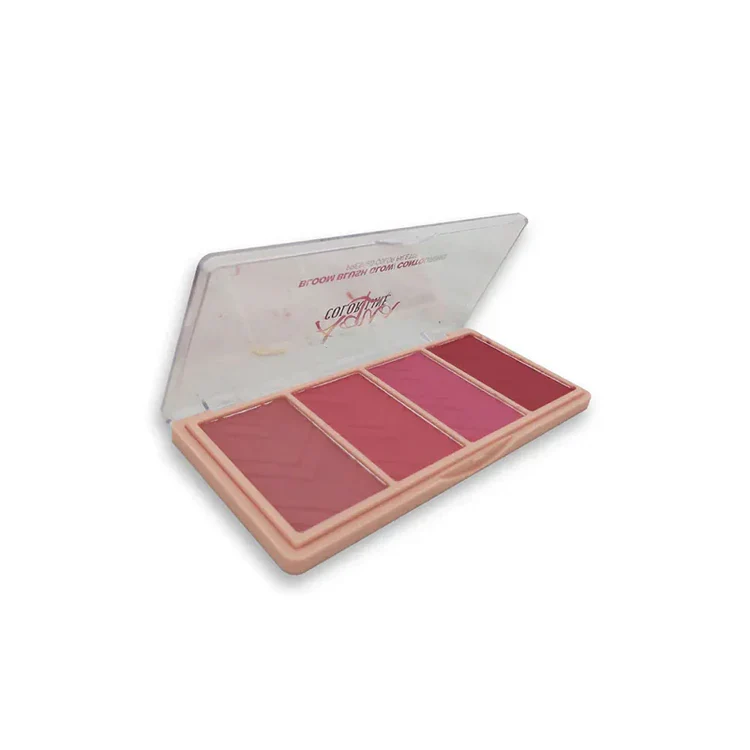 Aqua Color Line Bloom Blusher Glow & Contouring Kit - 4 Groups - Image 3