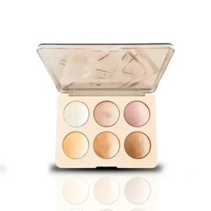 Color Institute 6 in 1 Terra cotta blush on & Highlighter Kit - 4 Groups