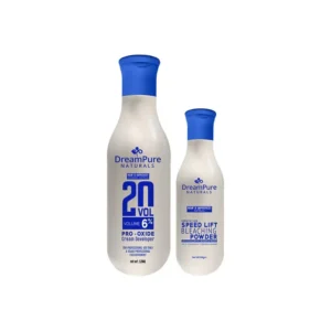 Dream Pure Naturals 20 Vol Pro-Oxide Cream Developer With Face Speed Lift Bleaching Powder