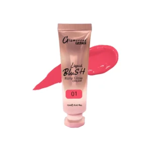 Glamorous Face Rosy Glow Liquid Blush Cream 12ml - 7 Shades