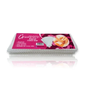 Glamorous Face Wax Cotton Strips - Large