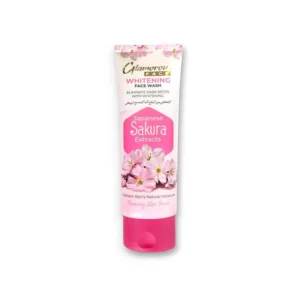 Glamorous Face Whitening Japanese Sakura Extracts Facewash 100gm
