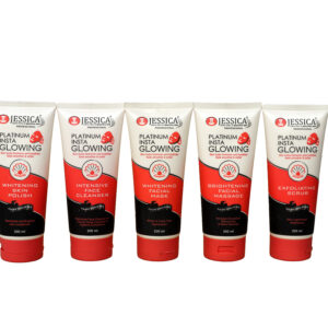 Jessica Platinum Insta Glowing 5 Steps Facial Tube Pack