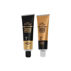 Spa Line By Glamorous Face Hair Straightening Cream - 80gm+80gm