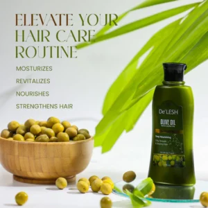 Delesh Olive Oil Shampoo - 3 Sizes