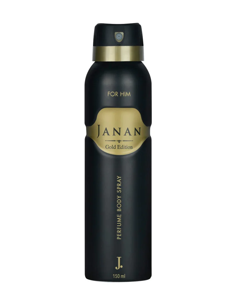 J. Janan Gold Pour Homme Perfume Body Spray 150ml
