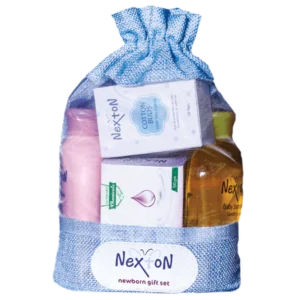 Nexton New Born Baby giftset (Pouch) Medium - 2 Colors