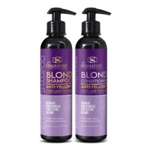 Signature Anti Yellow Combo – Shampoo & Conditioner for Blonde Hair