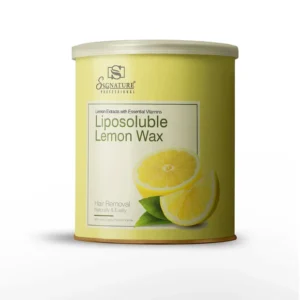 Signature Lemon Liposoluble Wax – Smooth Skin with Fresh Lemon Scent