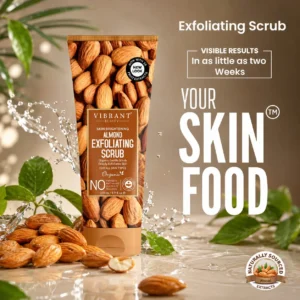 Vibrant Beauty Almond Exfoliating Scrub - 200ml
