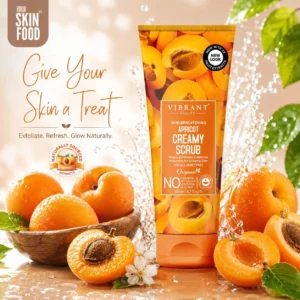 Vibrant Beauty Apricot Creamy Scrub - 200ml