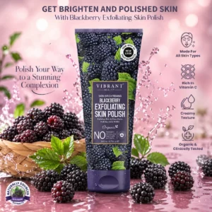 Vibrant Beauty Blackberry Exfoliating Skin Polish - 200ml
