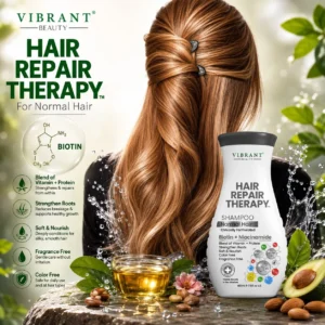 Vibrant Beauty Hair Repair Therapy Shampoo Normal Hair (Biotin + Niacinamide) - 400ml