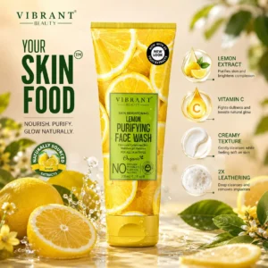Vibrant Beauty Lemon Purifying Face Wash - 200ml