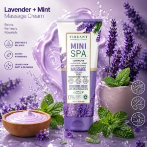 Vibrant Beauty Mini Spa Massage Cream - 200ml