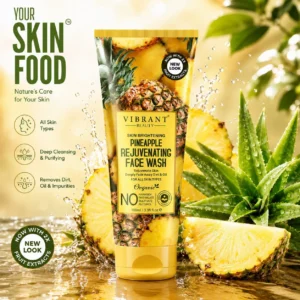 Vibrant Beauty Pineapple Rejuvenating Face Wash - 100ml