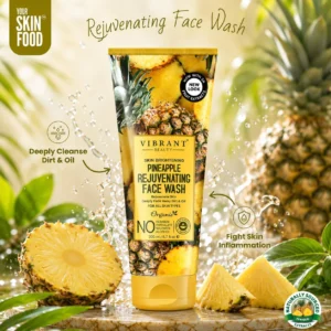 Vibrant Beauty Pineapple Rejuvenating Face Wash - 200ml